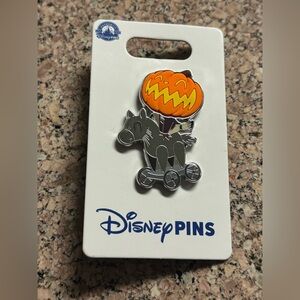 2023 Disney Parks Nightmare Before Christmas Pumpkin Head Horse OE Pin